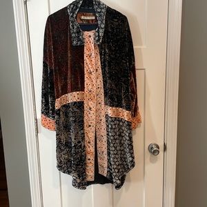 We the free free people velour multi color size M medium